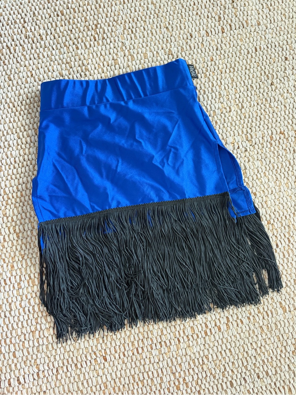 Tiger Friday girls dance ballroom skirt Fringe Trim child large